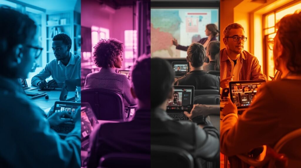 Online Learning Benefits